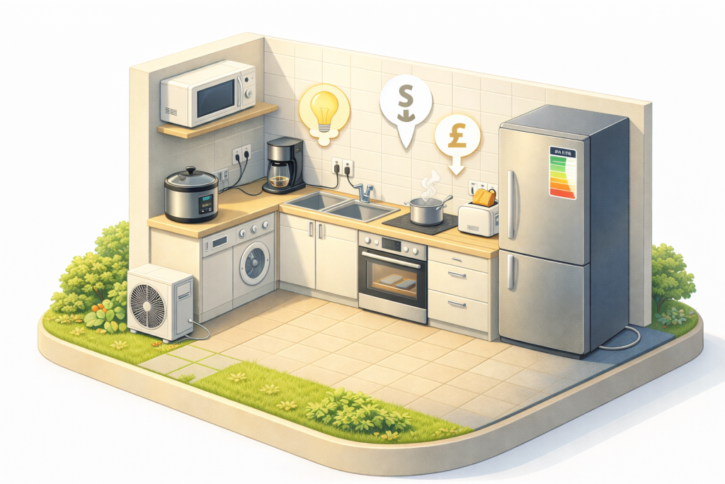 Slim energie besparen in de keuken: tips per apparaat