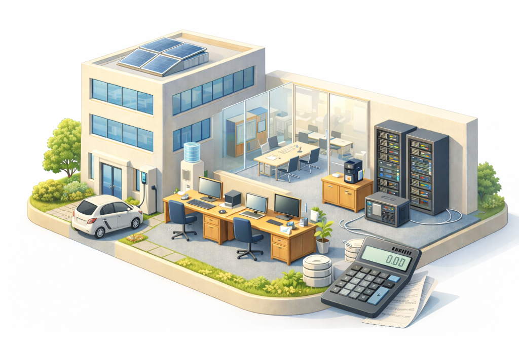 Energie besparen op kantoor: waar gaat de meeste stroom naartoe?